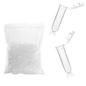 2ML Clear Micro Centrifuge Tubes, 500 Pack