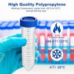 50ml Sterile Conical Centrifuge Tubes - 25 Pack