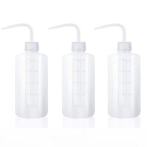 500ml Plastic Wash Bottle Set for Lab Use