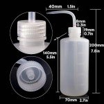 500ml Plastic Wash Bottle Set for Lab Use