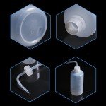 500ml Plastic Wash Bottle Set for Lab Use