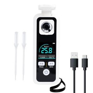 Digital Brix Refractometer with ATC and Precision