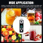 Digital Brix Refractometer with ATC and Precision