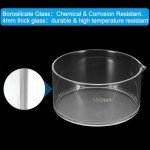 PATIKIL 1500ml Borosilicate Glass Crystallizing Dish