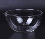 DONLAB 150mm Borosilicate Flat Bottom Evaporating Dish