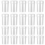 Plastic Vials Set: 10pcs 5ml & 10pcs 7ml