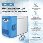 -86°C Ultra-Low Temp 20L Lab Freezer