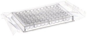 Globe Scientific 96-Well Sterile Microtest Plates, 50-Pack