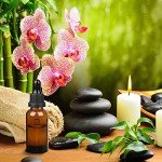 Amber Glass Dropper Bottles for Essential Oils - 4 Pack