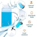 UMETASS 18oz Leak-Proof Plastic Laboratory Bottles (2 Pack)