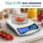 SASVY Precision Digital Lab Scale 1000g x 0.01g