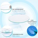 Round Domed Glass Flask Cover - 200mm