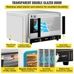 VEVOR Half-Size Electric Convection Oven, 47L