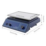 Portable Lab Orbital Shaker with Adjustable Speed