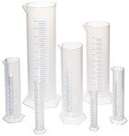 Graduated Cylinder Set - Polypropylene Lab Supplies (7 Pack)