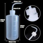 YONGDA Heavy-Duty Squeeze Bottles 2-Pack 500ml