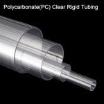 Clear Rigid Polycarbonate Tubing - 24mm ID x 26mm OD