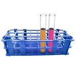 3-Pack Detachable Blue Test Tube Rack Holder