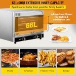 VEVOR 66L Commercial Convection Countertop Oven