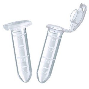 500 Pack of 2ml Sterile Microcentrifuge Tubes