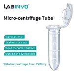 500 Pack of 2ml Sterile Microcentrifuge Tubes