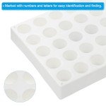 PATIKIL Stackable Vial Rack for 10ml Autosampler, 2-Pack