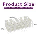 Plastic Test Tube Rack for 17 mm Tubes - 60 Holes