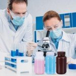 Wide Mouth Amber Plastic Lab Reagent Bottles (2 Pcs)