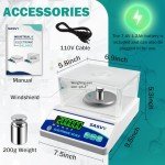 SASVY High Precision 500g Digital Lab Scale