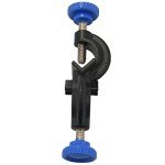 4X Rubber-Coated Lab Clamp with 3 Fingers
