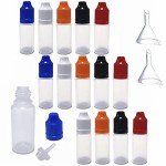 30 Pack 30ml LDPE Dropper Bottles with Funnel