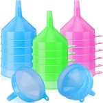 18-Piece Wide Mouth Plastic Funnels Set
