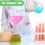 18-Piece Wide Mouth Plastic Funnels Set