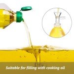 6PCS Heat-Resistant Borosilicate Glass Funnels