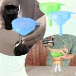 18-Piece Wide Mouth Plastic Funnels Set