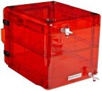 SP Bel-Art Amber Gas-Purge Desiccator Cabinet, 1.2 cu ft