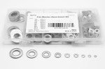 Stainless Steel Flat Washer Assortment Kit, 610PCS