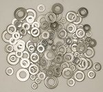 Stainless Steel Flat Washer Assortment Kit, 610PCS