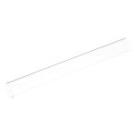 Clear Rigid Polycarbonate Tube - 1.25" ID, 1 Ft