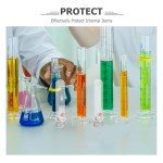 Clear Plastic Test Tubes with Screw Caps - 20 Pack