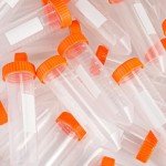 100 Pack Sterile 50ml Conical Centrifuge Tubes