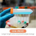100 Pack Sterile 50ml Conical Centrifuge Tubes