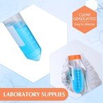 100 Pack Sterile 50ml Conical Centrifuge Tubes