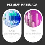 Transparent Plastic Graduated Measuring Cylinder with Pour Spout