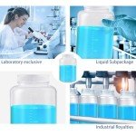 Tatuo 2 Pack 67.6oz Wide Mouth Sample Bottles