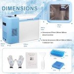 25L Ultra-Low Temperature Cryogenic Freezer with Alarm