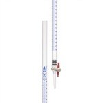 EISCO 25mL Acrylic Burette with PTFE Stopcock