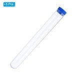 70ml Clear Test Tubes Set with Stoppers (5pcs)