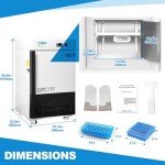 30L -86°C Ultra-Low Temp Lab Freezer with Alarm