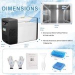 20L Portable Ultra-Low Temperature Freezer for Labs